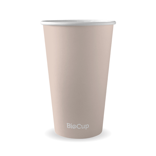 |390ml 12oz 90mm Beige Paper Cup line drawing|stone aqueous cup with lid in three different sizes from small to large