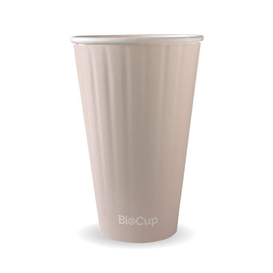 460ml / 16oz (90mm) Stone Double Wall Biocup