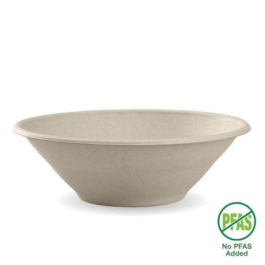 940ml / 32oz Natural Plant Fibre Bowl|940ml / 32oz Natural Plant Fibre Bowl Line Drawing