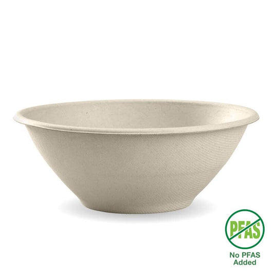 1,180ml / 40oz Natural Plant Fibre BioBowl|1,180ml / 40oz Natural Plant Fibre BioBowl Line Drawing