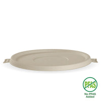 800-1,420ml / 24-48oz Natural Plant Fibre BioBowl Lid|800-1,420ml / 24-48oz Natural Plant Fibre BioBowl Lid Line Drawing