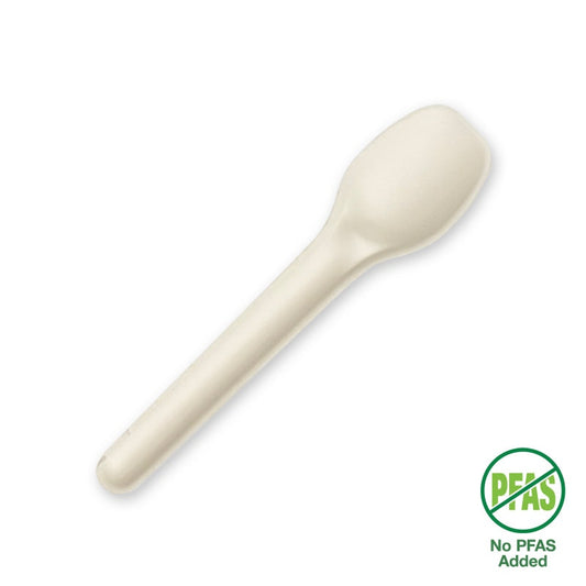 11cm Plant Fibre Teaspoon|11 cm BioCane Sugarcane Teaspoon