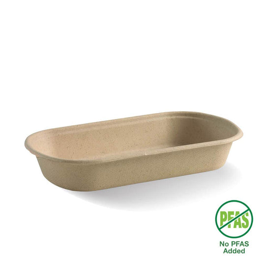 750ml Plant Fibre Tray|750ml Plant Fibre Tray Line Drawing