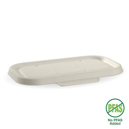 750 & 1,000ml White Plant Fibre Takeaway Lid|750 & 1,000ml White Plant Fibre Takeaway Lid Line Drawing