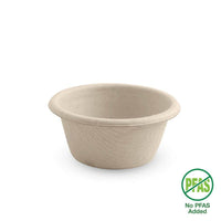 30ml Natural Plant Fibre Sauce BioCup No PFAS Added|30ml Natural Plant Fibre Sauce BioCup Line Drawing