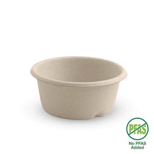 60ml Natural Plant Fibre Sauce BioCup No PFAS Added