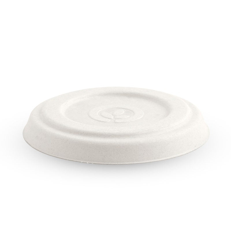 60ml white sugarcane pulp lid |60ml white sugarcane pulp lid line drawing