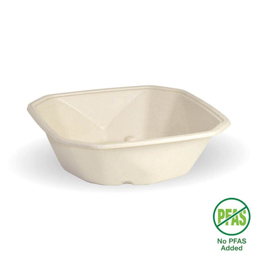750ml Natural Plant Fibre Octa Takeaway Base|750ml Natural Plant Fibre Octa Takeaway Base