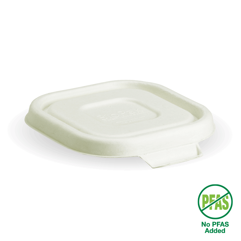280-630ml White Plant Fibre Takeaway Lid|280-630ml White Plant Fibre Takeaway Lid Line Drawing