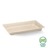Large Plant Fibre Sushi Tray|Large Plant Fibre Sushi Tray