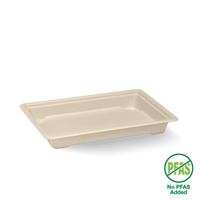 Medium Plant Fibre Sushi Tray|Medium Plant Fibre Sushi Tray Line Drawing