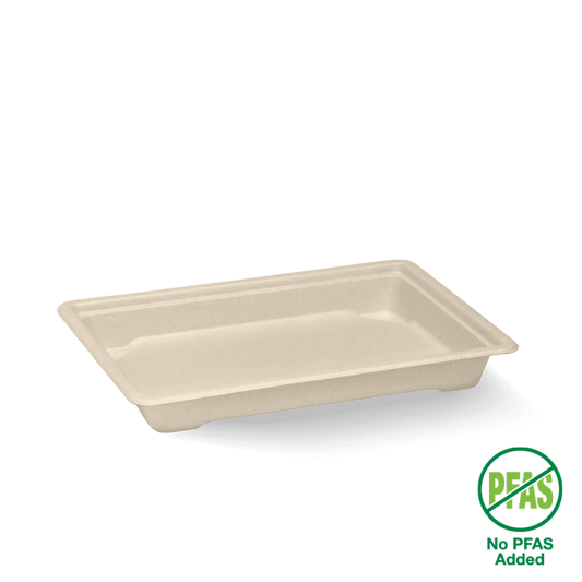 Medium Plant Fibre Sushi Tray|Medium Plant Fibre Sushi Tray Line Drawing