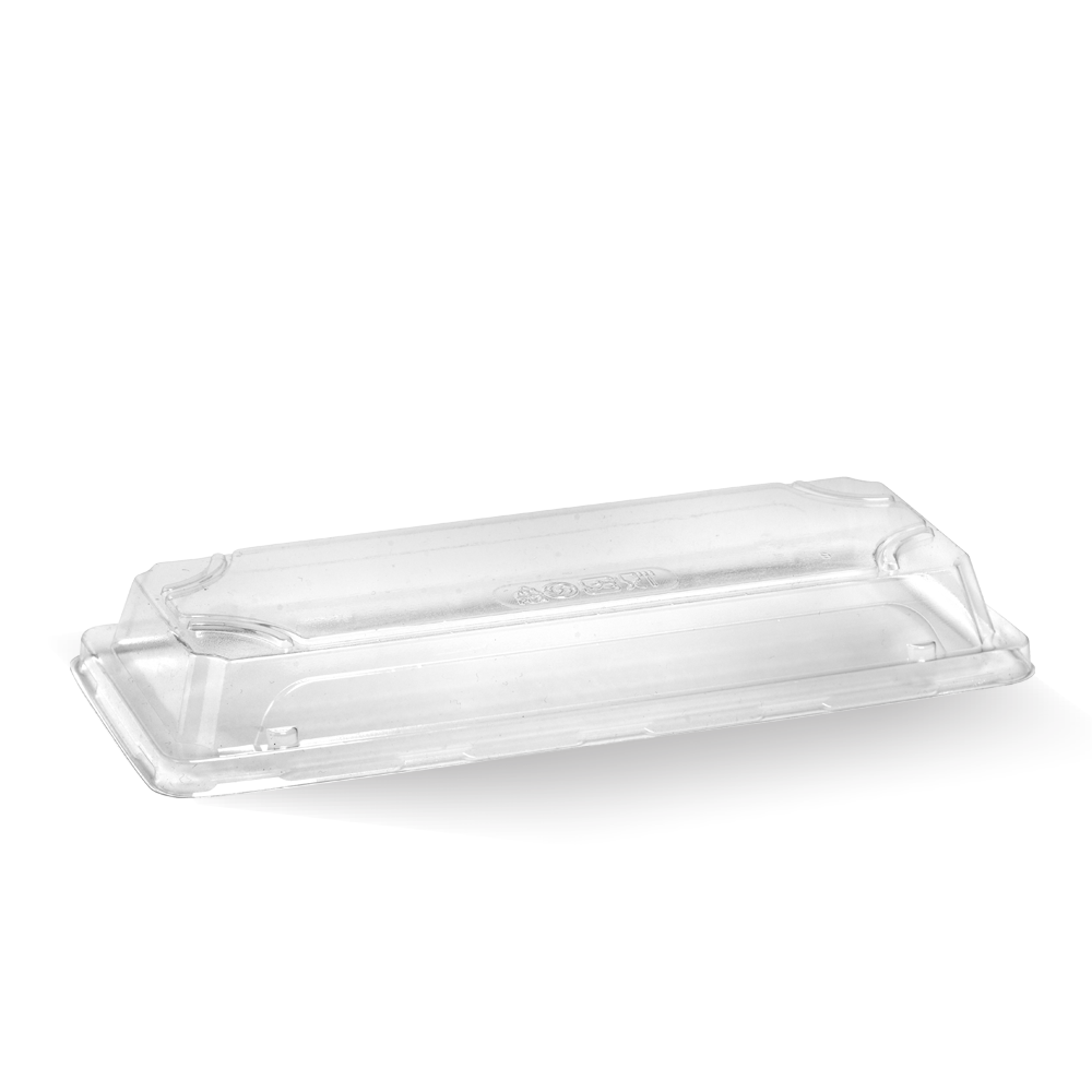 Long Bioplastic Sushi Tray Lid|Long Bioplastic Sushi Tray Line Drawing Lid Line Drawing