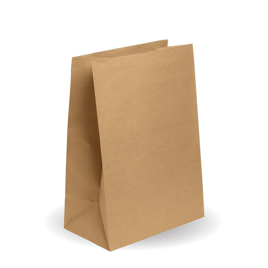 #20 SOS Natural Paper Bag|#20 SOS Natural Paper Bag Line Drawing