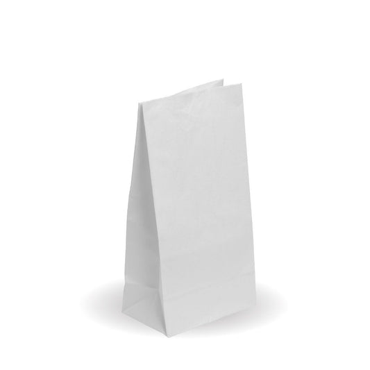#8 SOS White Paper Bag|#8 SOS White Paper Bag Line Drawing
