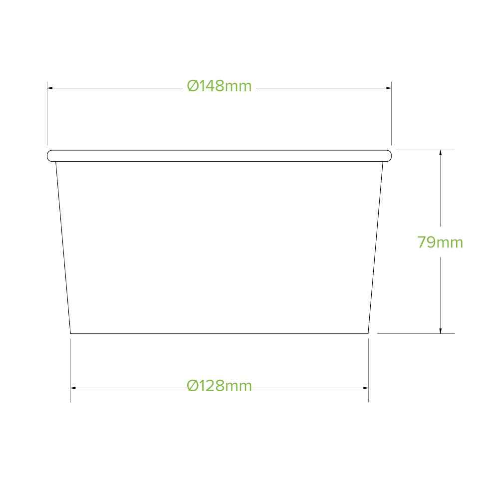 1,000ml Large Kraft Paper Bowl with print|1,000ml Large Kraft Paper Bowl Line Drawing|1,000ml Large Kraft Paper Bowl with print covered with clear lid|large kraft bowl and clear lid filled with tofu and crisp greens