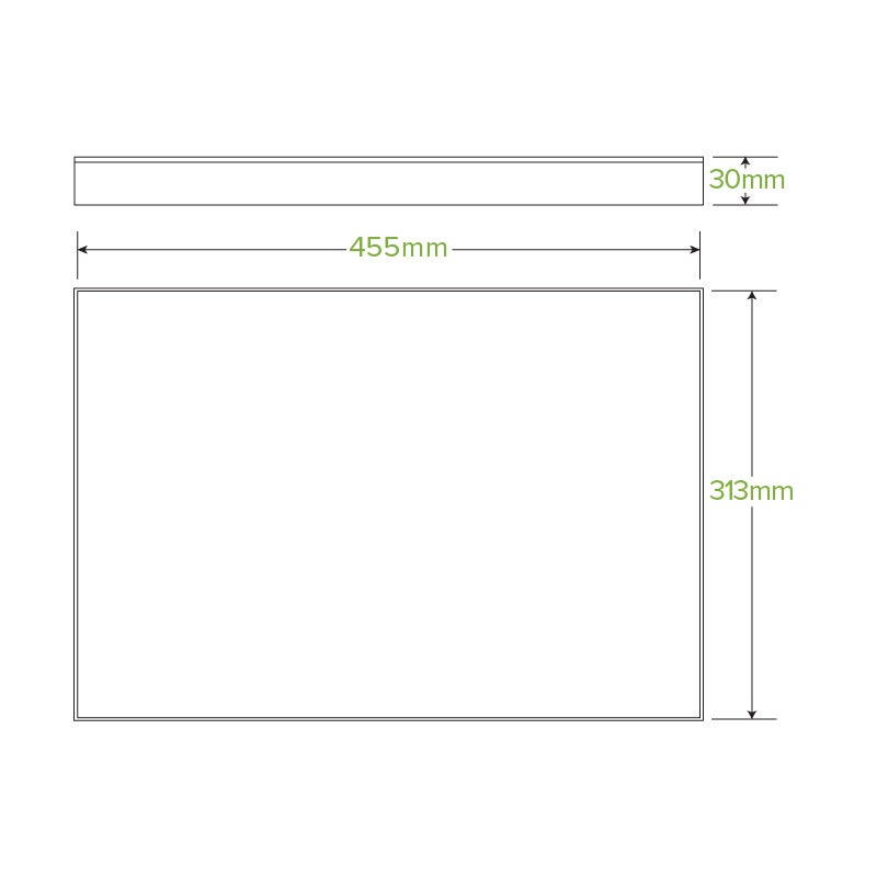 extra large catering tray paper lid |extra large catering tray paper lid line drawing