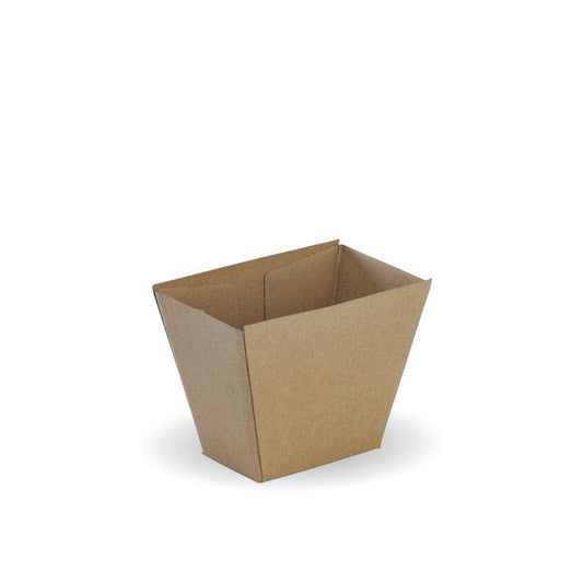 Compostable Burger BioBoard Box|Compostable cardboard chips BioBoard box filled with fries|Compostable Burger BioBoard Box Line Drawing|compostable cardboard chip box filled with french fries