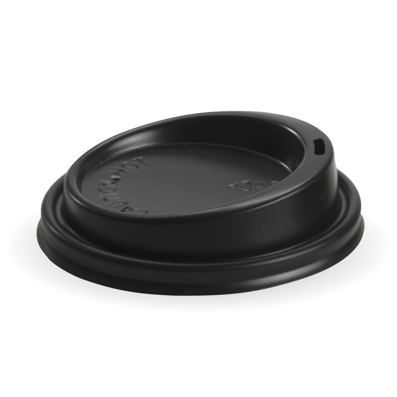 8- 20oz (90mm DIA) PS Black Large Lid|8- 20oz (90mm DIA) PS Black Large Lid Line Drawing
