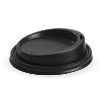 8- 20oz (90mm DIA) PS Black Large Lid|8- 20oz (90mm DIA) PS Black Large Lid Line Drawing
