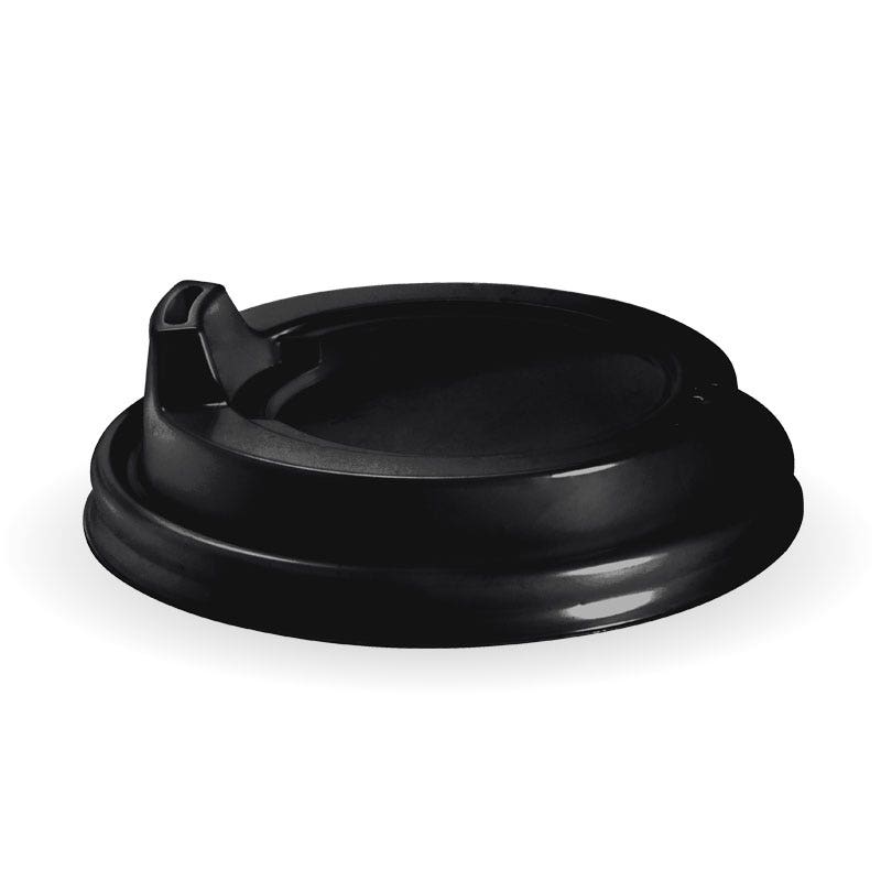 8-20oz (90MM DIA) PS Black Large Sipper Lid|8-20oz (90MM DIA) PS Black Large Sipper Lid Line Drawing