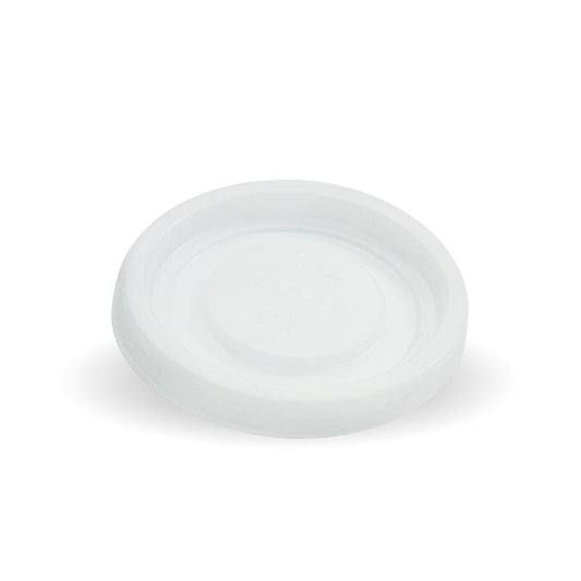 4oz PS White No Hole Lid|4oz PS White No Hole Lid top view|4oz PS White No Hole Lid Line Drawing