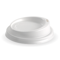 6|6,- 12oz (80mm DIA) PS White Small Lid Line Drawing