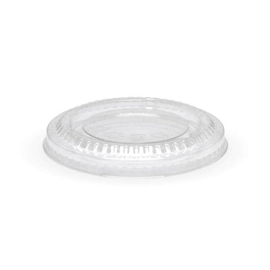 250ml / 8oz Clear PET Flat Paper BioBowl Lid