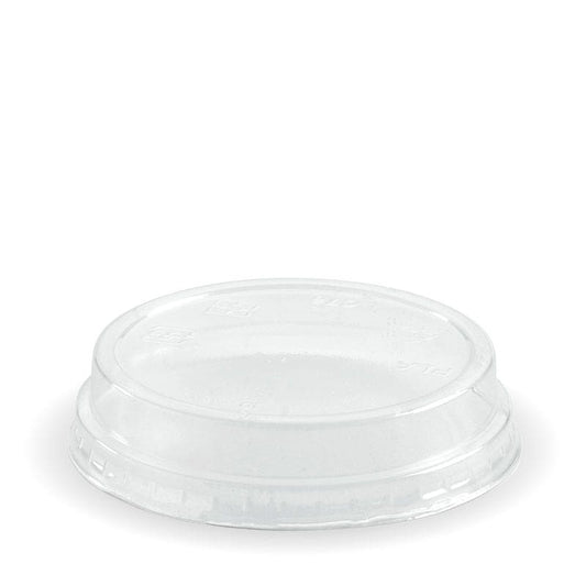 60 - 280 Clear Dome No Hole Lid|60 - 280 Clear Dome No Hole Lid Line Drawing