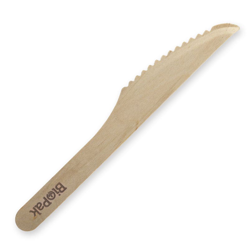 16cm Wood Knife|16cm Wood Knife Line Drawing
