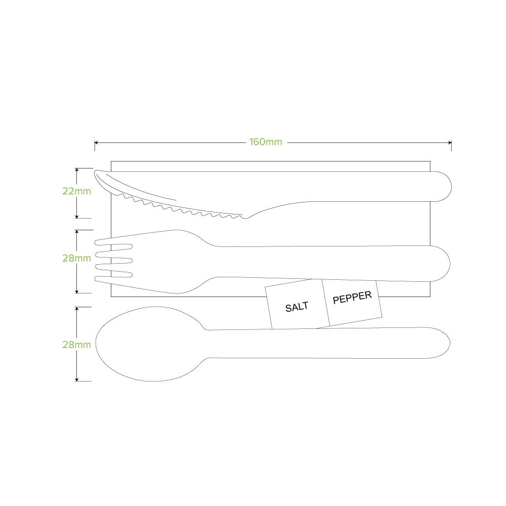 16cm wooden cutlery set salt pepper|16cm wooden cutlery set salt pepper