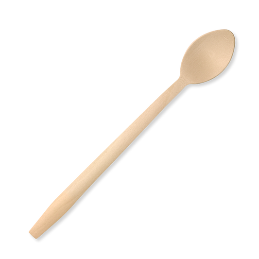 20cm Tall Coated Wood Teaspoon