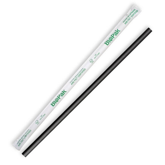 6mm individually wrapped paper straw|6mm individually wrapped paper straw line drawing|6mm individually wrapped paper straw front