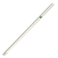 6mm Regular White BioStraw|6mm Regular White BioStraw Line Drawing