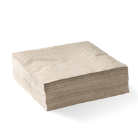 2 Ply 1/4 Fold Natural Corner Embossed Dinner BioNapkin|2 Ply 1/4 Fold Natural Corner Embossed Dinner BioNapkin Line Drawing