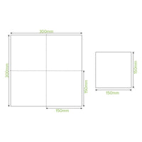 1 Ply 1/4 Fold Natural Lunch BioNapkin|1 Ply 1/4 Fold Natural Lunch BioNapkin with wooden cutlery |1 Ply 1/4 Fold Natural Lunch BioNapkin Line Drawing
