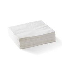 2 Ply 1/4 Fold White Lunch BioNapkin|2 Ply 1/4 Fold White Lunch BioNapkin Line Drawing