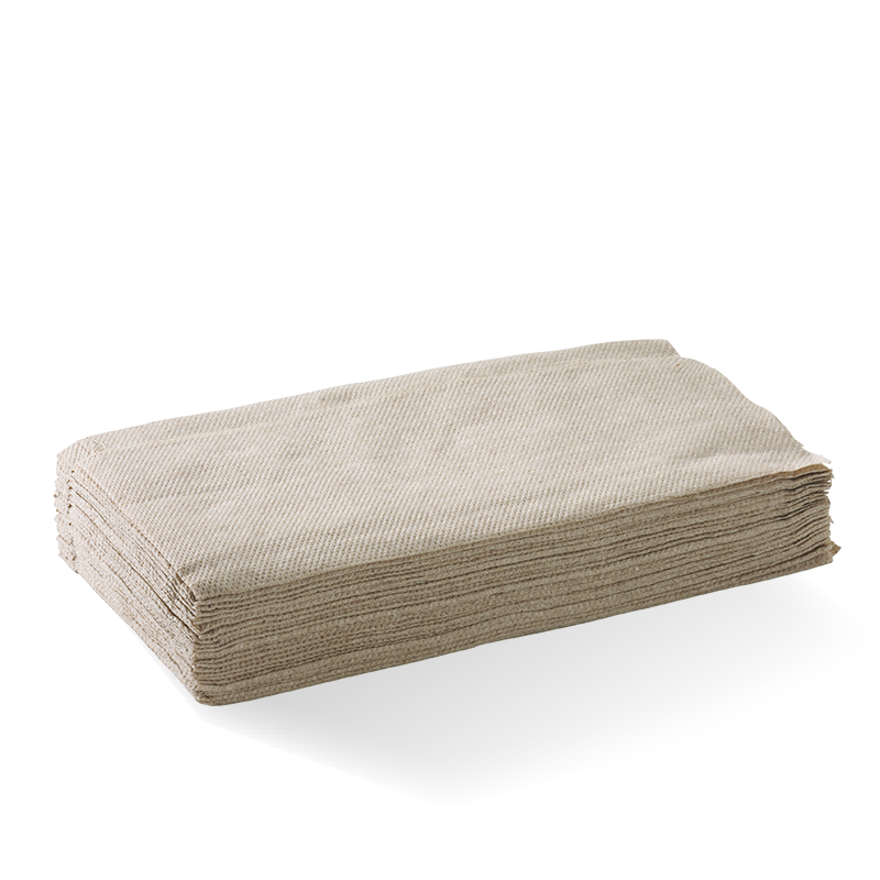 Single Saver 1-Ply Natural BioDispenser Napkin|Single Saver 1-Ply Natural BioDispenser Napkin Line Drawing