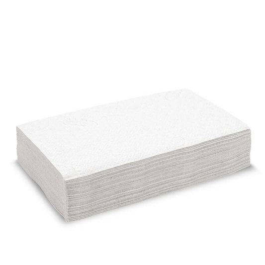 Single Saver 2-Ply Quilted White BioDispenser Napkin|Single Saver 2-Ply Napkin Line Drawing