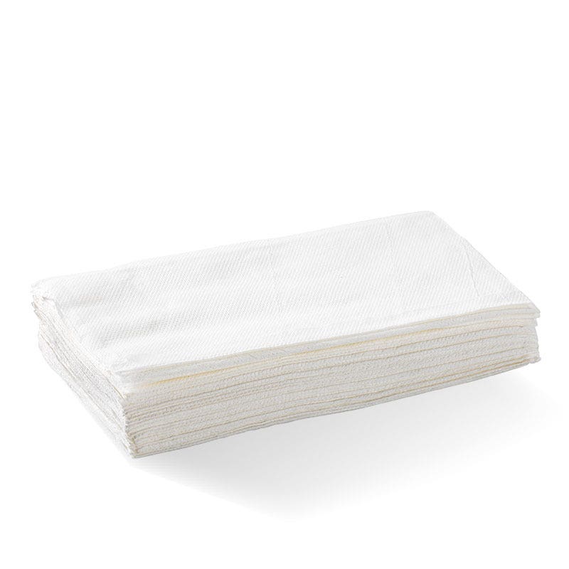 Single Saver 1-Ply White BioDispenser Napkin|Single Saver 1-Ply White BioDispenser Napkin Line Drawing