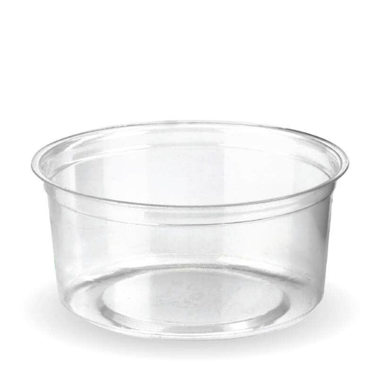 360ml Clear Unbranded BioBowl|360ml Clear Unbranded BioBowl Line Drawing|360ml Clear Unbranded BioBowl Line Drawing Top View