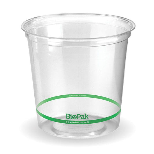 700ml Clear BioBowl|700ml Clear BioBowl Line Drawing