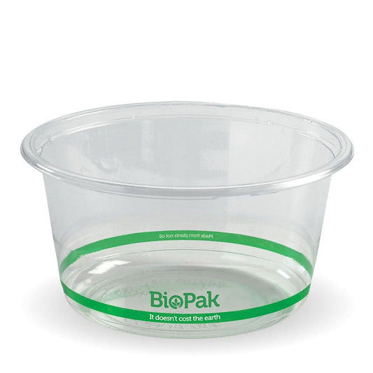 700ml Clear Wide BioBowl|700ml Clear Wide BioBowl Line Drawing