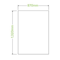 120L Green Bioplastic Bin Liner|120L Bioplastic Bin Liner Line Drawing