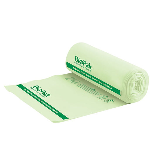 |240L Bioplastic Bin Liner Line Drawing