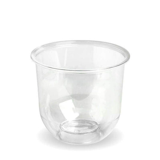 360ml Clear Unbranded U shaped Biocup|360ml Clear Unbranded U shaped Biocup line drawing