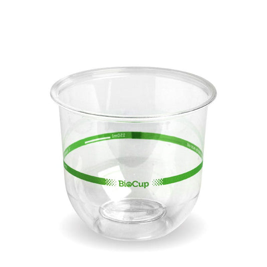 360ml Clear Tumbler Biocup|360ml Clear Tumbler BioCup Line Drawing