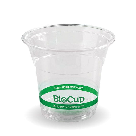 150ml Clear BioCup|150ml Clear BioCup Line Drawing