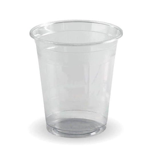 200ml Clear Unbranded BioCup|200ml Clear Unbranded BioCup Line Drawing