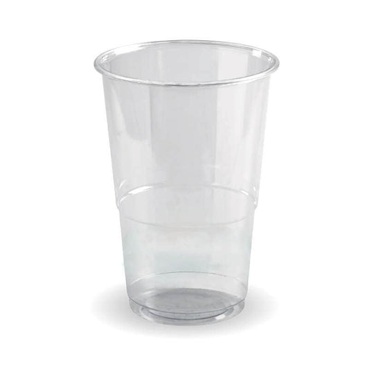280ml Clear Unbranded BioCup|280ml Clear Unbranded BioCup Line Drawing